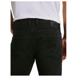 Tom Tailor Troy Jeans Black Denim -Modebekleidungs Geschäft tomtailor troy jeans blackdenim detail1