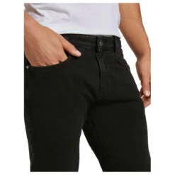 Tom Tailor Troy Jeans Black Denim -Modebekleidungs Geschäft tomtailor troy jeans blackdenim detail2