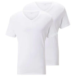 Tom Tailor Herren T-Shirts Clear White