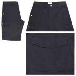 Tom Tailor Morris Cargo Baumwoll Bermuda Grey