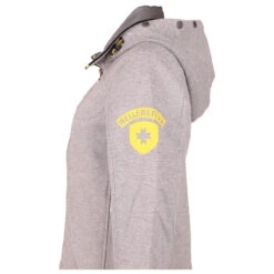 Wellensteyn Florida Lady Damen Jacke Light Greymelange/yellow -Modebekleidungs Geschäft wellensteyn florida lady lightgreymelange yellow 907 seite