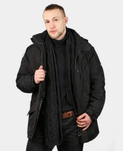 Wellensteyn Golfjacke Winter Herren Jacke Black -Modebekleidungs Geschäft wellensteyn herren jacke golfjacke black modelwtkick4d3q3i9