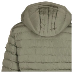 Wellensteyn Italy Hood Damen Jacke Light Sage -Modebekleidungs Geschäft wellensteyn italy hood italh jacke salbei 1040 detail hinten