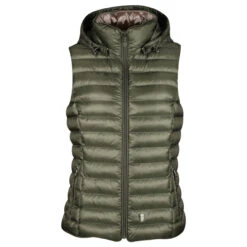 Wellensteyn Italy Vest Hood Damen Weste Salbei