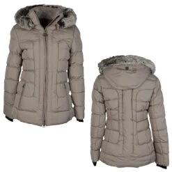 Wellensteyn Belvedere/Belvitesse Medium Damen Jacke Darksand -Modebekleidungs Geschäft wellensteyn jacke belvedere darksand combi