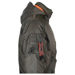 Wellensteyn Cicero Winter Herren Jacke Darkarmy -Modebekleidungs Geschäft wellensteyn jacke cicero winter men darkarmy seite rechts