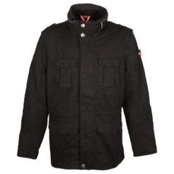 Wellensteyn Colonel Herren Jacke Cotton Black