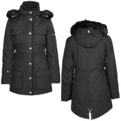 Wellensteyn Schneezauber Damen Jacke Black -Modebekleidungs Geschäft wellensteyn schneezauber schwarz combi
