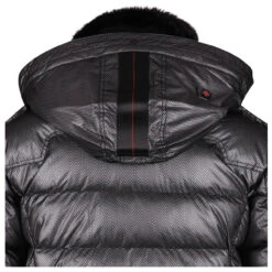 Wellensteyn Starstream Herren Jacke Silverblack -Modebekleidungs Geschäft wellensteyn starstream stad jacke silverblack 740 detail hinten
