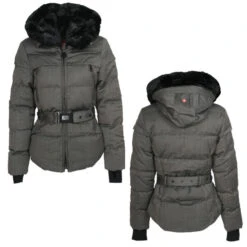 Wellensteyn Tivana Damen Jacke Saltpepper -Modebekleidungs Geschäft wellensteyn tivoli saltpepper combi